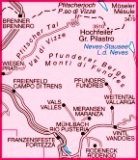 Tabacco - 037 Hochfeiler - Pfunderer Berge, 1:25000